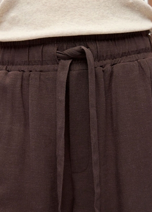 Sanne hw wide shorts Seal Brown Object 